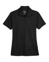 Core 365 78181 Ladies' Origin Performance Piqu Polo #color_BLACK