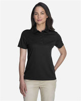 Core 365 78181 Ladies' Origin Performance Piqu Polo #color_BLACK