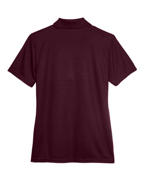 Core 365 78181 Ladies' Origin Performance Piqu Polo #color_BURGUNDY
