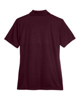 Core 365 78181 Ladies' Origin Performance Piqu Polo #color_BURGUNDY