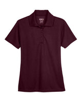 Core 365 78181 Ladies' Origin Performance Piqu Polo #color_BURGUNDY