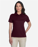 Core 365 78181 Ladies' Origin Performance Piqu Polo #color_BURGUNDY