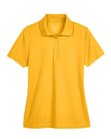 Core 365 78181 Ladies' Origin Performance Piqu Polo #color_CAMPUS GOLD