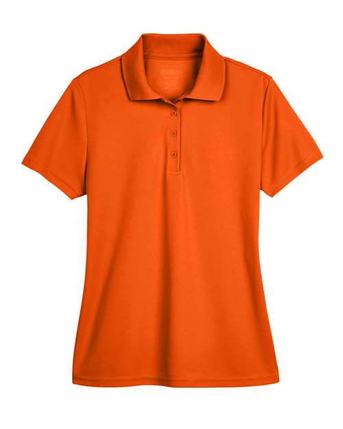Core 365 78181 Ladies' Origin Performance Piqu Polo #color_CAMPUS ORANGE