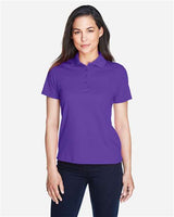 Core 365 78181 Ladies' Origin Performance Piqu Polo #color_CAMPUS PURPLE