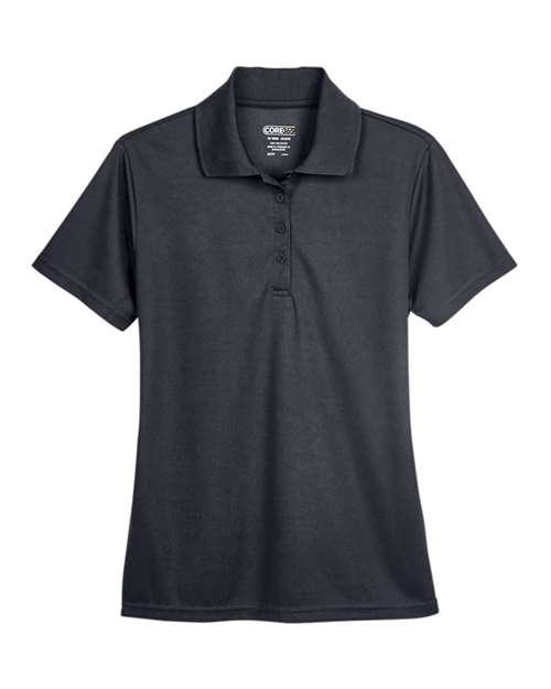 Core 365 78181 Ladies' Origin Performance Piqu Polo #color_CARBON