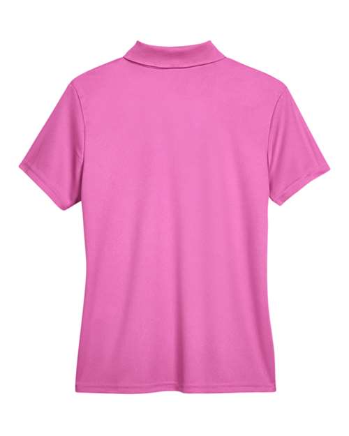 Core 365 78181 Ladies' Origin Performance Piqu Polo #color_CHARITY PINK