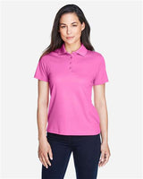 Core 365 78181 Ladies' Origin Performance Piqu Polo #color_CHARITY PINK