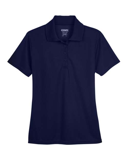 Core 365 78181 Ladies' Origin Performance Piqu Polo #color_CLASSIC NAVY