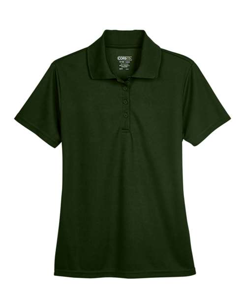 Core 365 78181 Ladies' Origin Performance Piqu Polo #color_FOREST