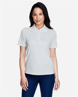 Core 365 78181 Ladies' Origin Performance Piqu Polo #color_PLATINUM
