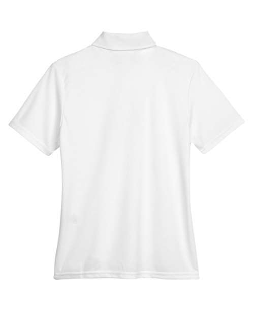 Core 365 78181 Ladies' Origin Performance Piqu Polo #color_WHITE