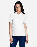 Core 365 78181 Ladies' Origin Performance Piqu Polo #color_WHITE