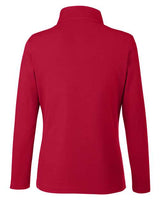 Core 365 CE405W Ladies' Fusion ChromaSoft Pique Quarter-Zip #color_CLASSIC RED