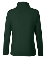 Core 365 CE405W Ladies' Fusion ChromaSoft Pique Quarter-Zip #color_FOREST