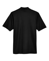 Devon & Jones DG20 CrownLux Performance Men's Plaited Polo #color_BLACK