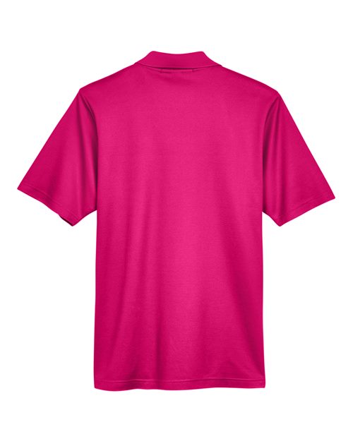 Devon & Jones DG20 CrownLux Performance Men's Plaited Polo #color_CROWN RASPBERRY