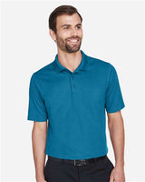 Devon & Jones DG20 CrownLux Performance Men's Plaited Polo #color_DARK TEAL