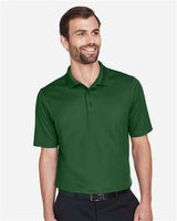 Devon & Jones DG20 CrownLux Performance Men's Plaited Polo #color_FOREST