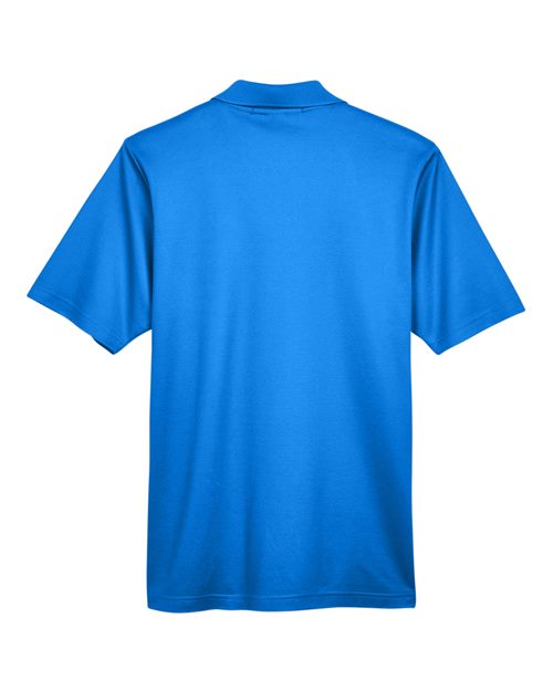 Devon & Jones DG20 CrownLux Performance Men's Plaited Polo #color_FRENCH BLUE