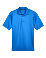Devon & Jones DG20 CrownLux Performance Men's Plaited Polo #color_FRENCH BLUE