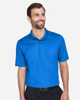 Devon & Jones DG20 CrownLux Performance Men's Plaited Polo #color_FRENCH BLUE