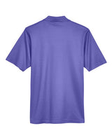Devon & Jones DG20 CrownLux Performance Men's Plaited Polo #color_GRAPE