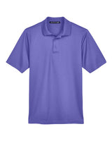 Devon & Jones DG20 CrownLux Performance Men's Plaited Polo #color_GRAPE