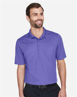 Devon & Jones DG20 CrownLux Performance Men's Plaited Polo #color_GRAPE