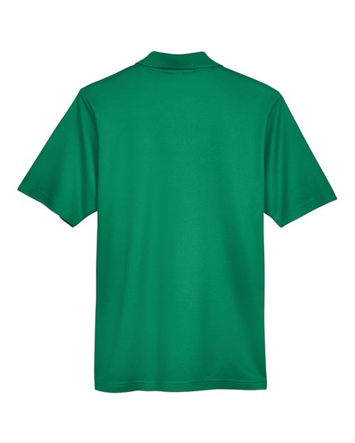 Devon & Jones DG20 CrownLux Performance Men's Plaited Polo #color_KELLY GREEN