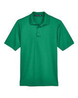 Devon & Jones DG20 CrownLux Performance Men's Plaited Polo #color_KELLY GREEN