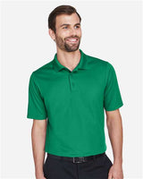 Devon & Jones DG20 CrownLux Performance Men's Plaited Polo #color_KELLY GREEN
