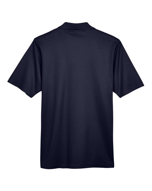 Devon & Jones DG20 CrownLux Performance Men's Plaited Polo #color_NAVY