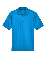 Devon & Jones DG20 CrownLux Performance Men's Plaited Polo #color_OCEAN BLUE