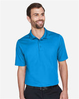 Devon & Jones DG20 CrownLux Performance Men's Plaited Polo #color_OCEAN BLUE