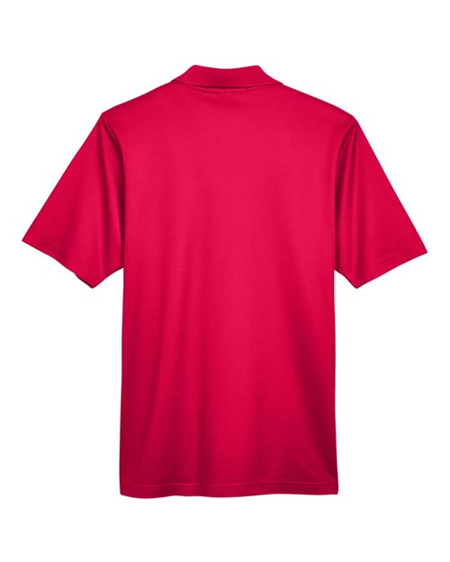 Devon & Jones DG20 CrownLux Performance Men's Plaited Polo #color_RED