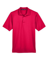Devon & Jones DG20 CrownLux Performance Men's Plaited Polo #color_RED