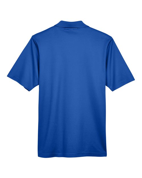 Devon & Jones DG20 CrownLux Performance Men's Plaited Polo #color_TRUE ROYAL
