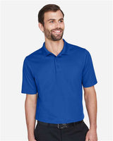 Devon & Jones DG20 CrownLux Performance Men's Plaited Polo #color_TRUE ROYAL