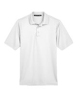 Devon & Jones DG20 CrownLux Performance Men's Plaited Polo #color_WHITE