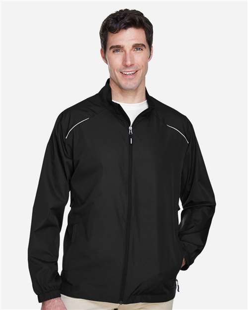 Core 365 88183 Men's Motivate Unlined Lightweight Jacket #color_BLACK