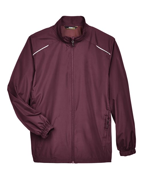 Core 365 88183 Men's Motivate Unlined Lightweight Jacket #color_BURGUNDY