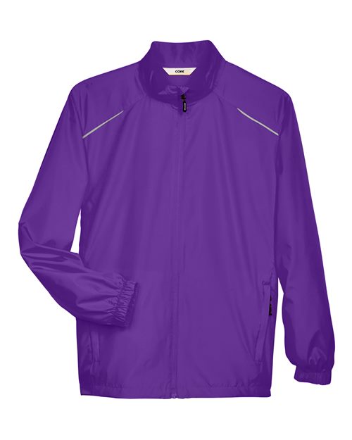 Core 365 88183 Men's Motivate Unlined Lightweight Jacket #color_CAMPUS PURPLE