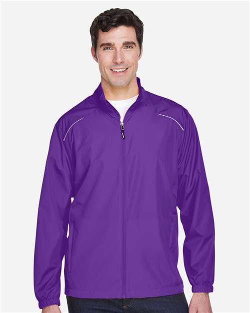 Core 365 88183 Men's Motivate Unlined Lightweight Jacket #color_CAMPUS PURPLE