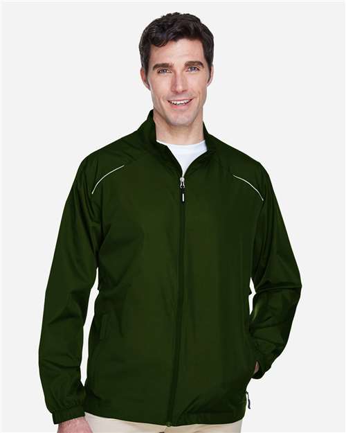 Core 365 88183 Men's Motivate Unlined Lightweight Jacket #color_FOREST