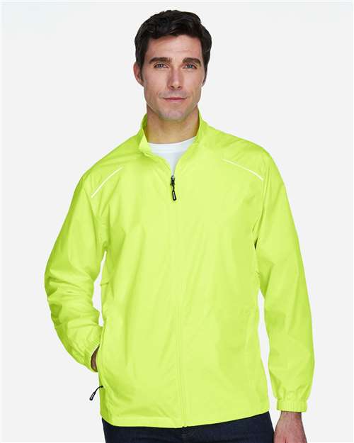 Core 365 88183 Men's Motivate Unlined Lightweight Jacket #color_SAFETY YELLOW