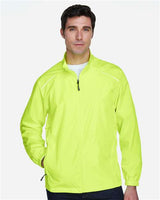 Core 365 88183 Men's Motivate Unlined Lightweight Jacket #color_SAFETY YELLOW