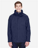 Core 365 88205 Men's Region 3-in-1 Jacket with Fleece Liner #color_CLASSIC NAVY