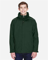 Core 365 88205 Men's Region 3-in-1 Jacket with Fleece Liner #color_FOREST