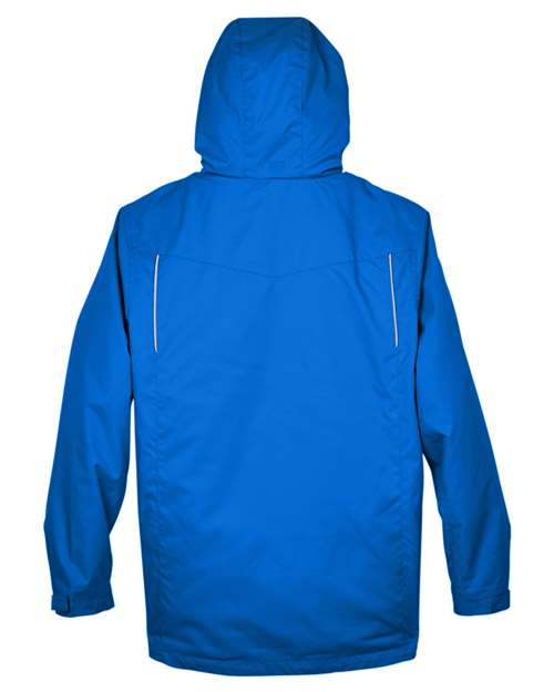 Core 365 88205 Men's Region 3-in-1 Jacket with Fleece Liner #color_TRUE ROYAL